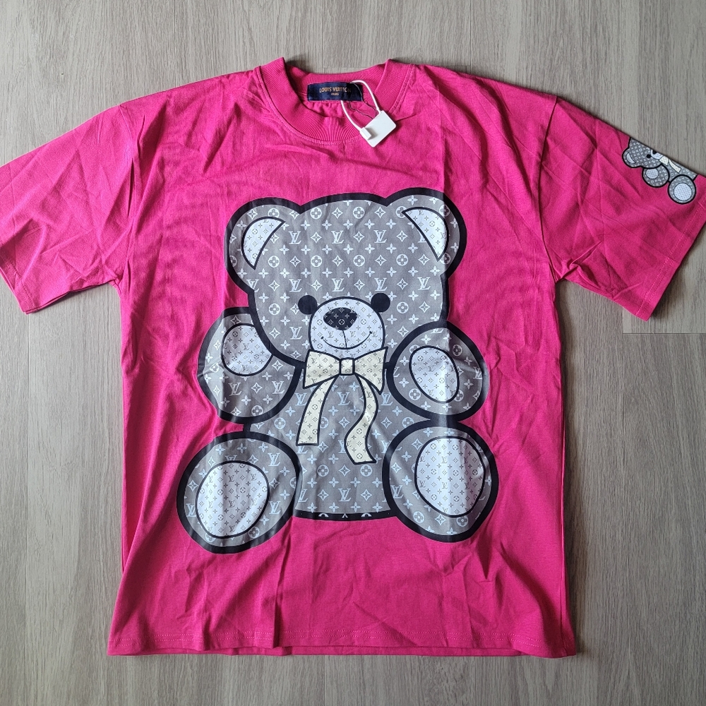 SALE🎉 Cute Pink Bear T-Shirt design